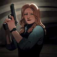 Sharon Carter as she appears in the Disney+ animated series What If...?