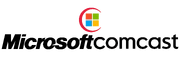MicrosoftComcast logo used since the merger