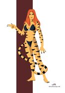 Tigra marvel by feydrautha81 db5j1yh-fullview