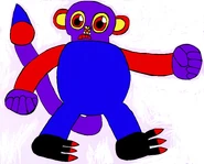 Entwimare, an Electricity-breathing and Electricity-fueled Heat Vision/Laser Vision Monkey/Gorilla Hybrid Heartless-looking Kaiju/Giant Monster who is a King Kong Expy (with elements of Kingdom Hearts' Darkside, Bouncywild, Powerwild and Sniperwild included)