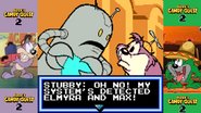 Dizzy and Stubby on Prologue in Dizzy's Candy Quest 2 [RETRO MODE]