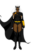 Storm as she appears in Marvel Girl Power and Sonic and Marvel Superheroes: Multiverse Speedstorm