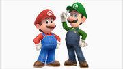 Mario and Luigi designs