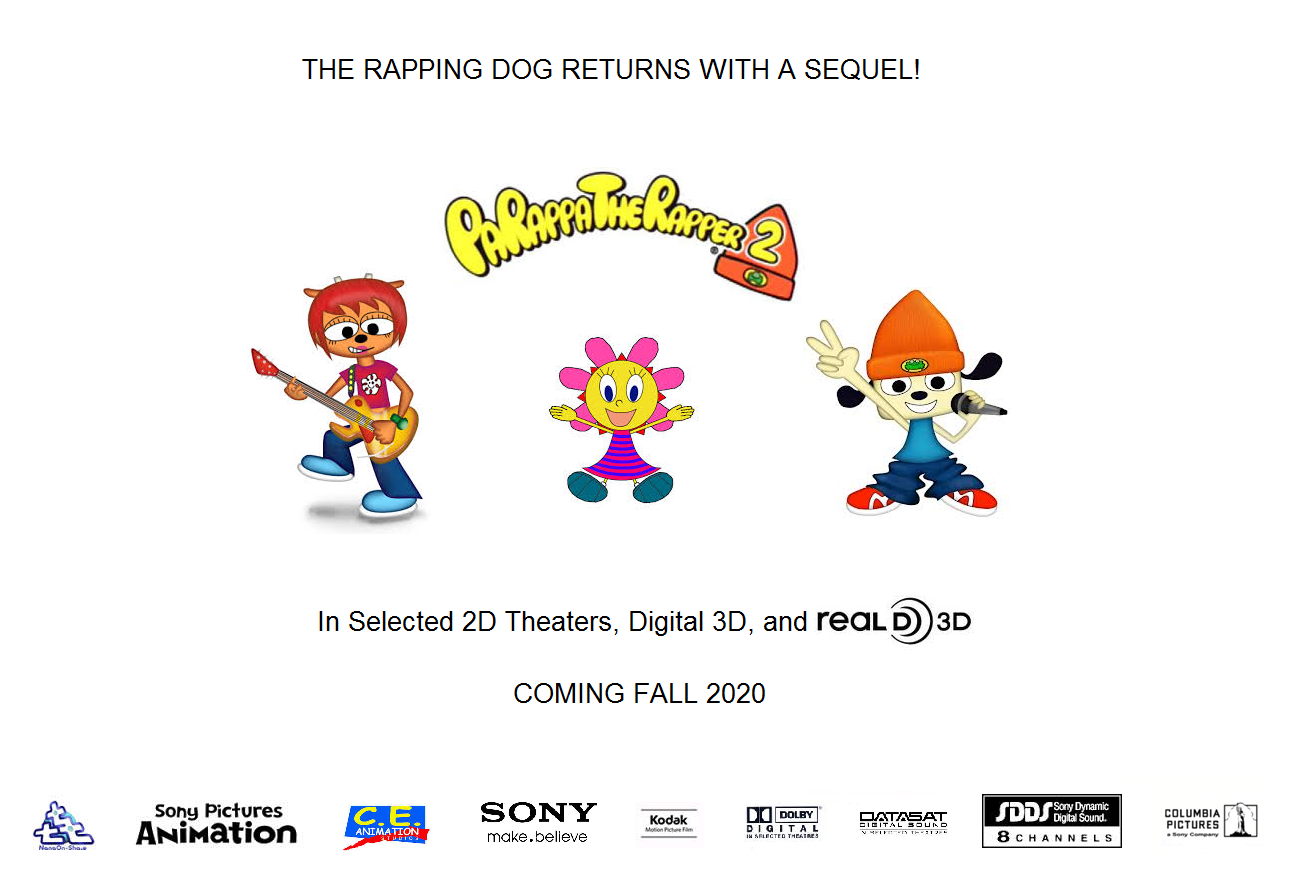 PaRappa The Rapper 2 - TV Animation Characters by PaperBandicoot