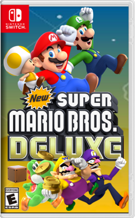 New Super Mario Bros U Deluxe em Oferta na Troca Game!, super mario jogo  novo 