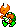 A Green Koopa Troopa's walking sprite animation from Super Mario World.