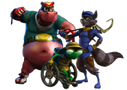 Sly Cooper, Bentley and Murray