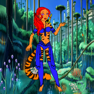 Concept of Tigra in Avengers Unleashed