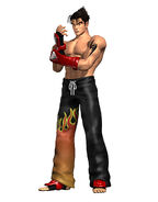 Jin in his Tekken 3/debut attire