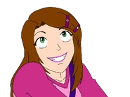 Promo art of Diana smiling.