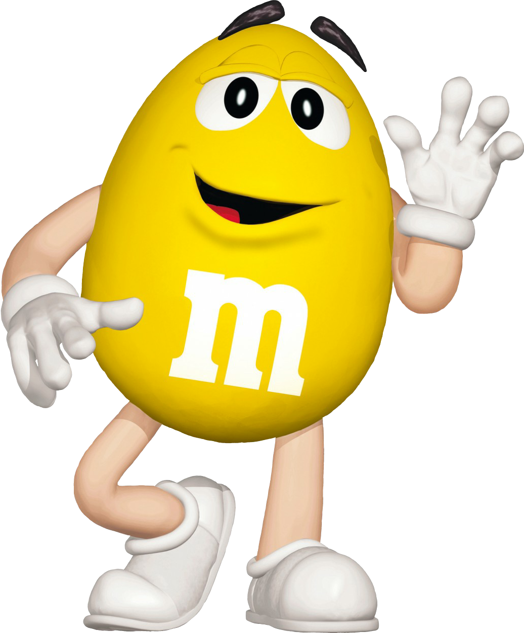 Yellow M&M Character, New With Tags, $25 Value