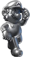 Metal Mario (fought in Wario Mines, defeating him unlocks Wario on your roster)
