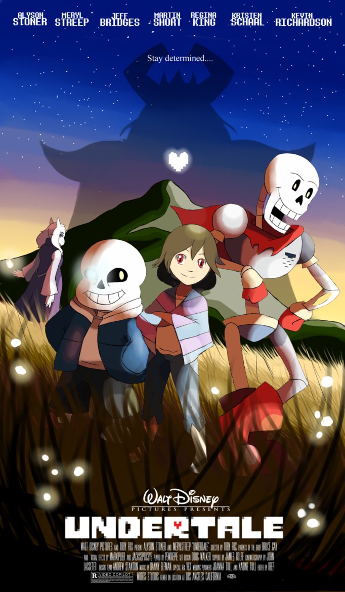 Undertale Film Idea Wiki Fandom Check out other disney movie characters tier list recent rankings. undertale film idea wiki fandom