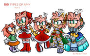 Amy Rose variants