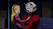Lang / Ant-Man with his daughter Cassie