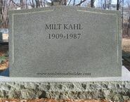 Milt Kahl tombstone