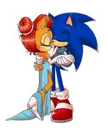 Sonic and Sally dancing