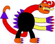 Shadnormare, a Kaiju/Giant Monster that is an another Redesigned, Recooked, Redeveloped, Refried, Refurnaced, Renamed, Revamped, Revised and Revisioned Combination of Trisanio and Brichiham who is also a Fire-breathing Godzilla Expy (with elements of Nyarlathotep included)