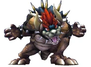 Giga Bowser (fought in Lethal Lava Land, defeating him unlocks both Peach and Bowser on your roster)