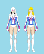 Gwen Stacy / Ghost-Spider in Marvel Girl Power and Sonic and Marvel Superheroes: Multiverse Speedstorm