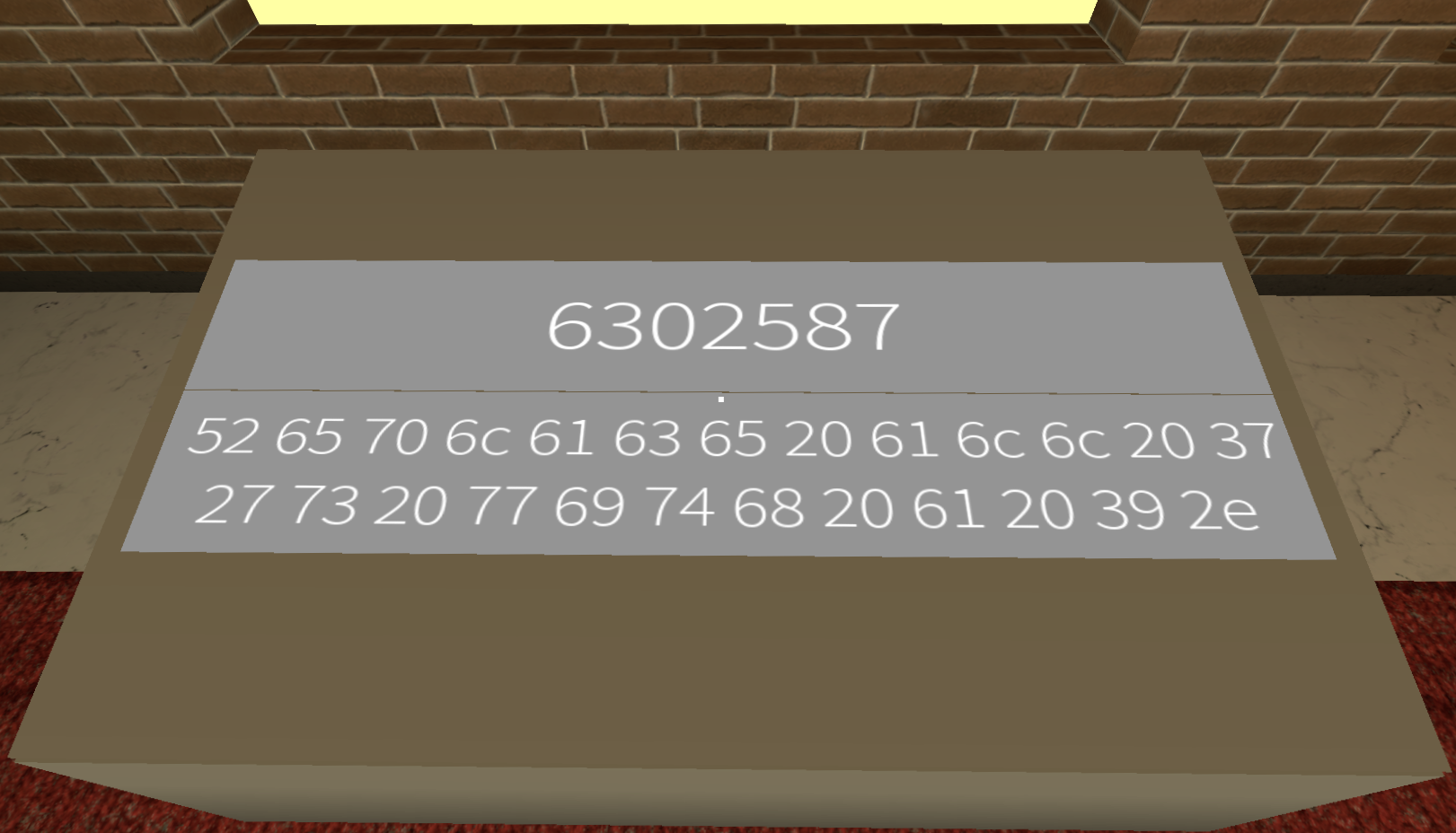 code for maze in stage 3 intermisson roblox