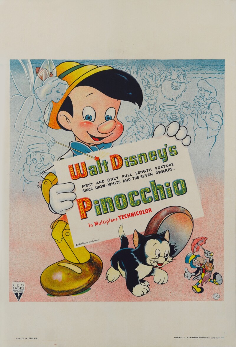 70年代 pinocchio ポスター Sold at Auction: Anonymous, Original ca. R 1970s Italian
