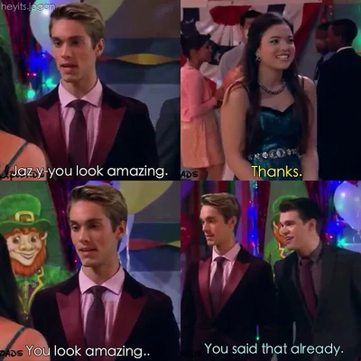 Logan calls Jasmine amazing..