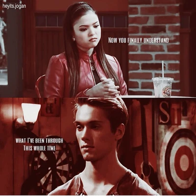 Jasmine and Logan are both very sensitive at heart.