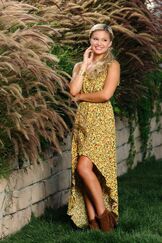 Olivia Yellow Sparkly Dress