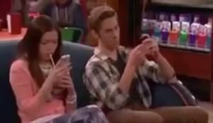 Logan and Jasmine Texting