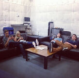 The Cast Relaxing