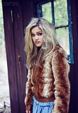 Olivia Wearing Furry Coat