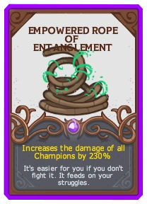Tyril/Empowered Rope of Entanglement | Idle Champions of the Forgotten ...