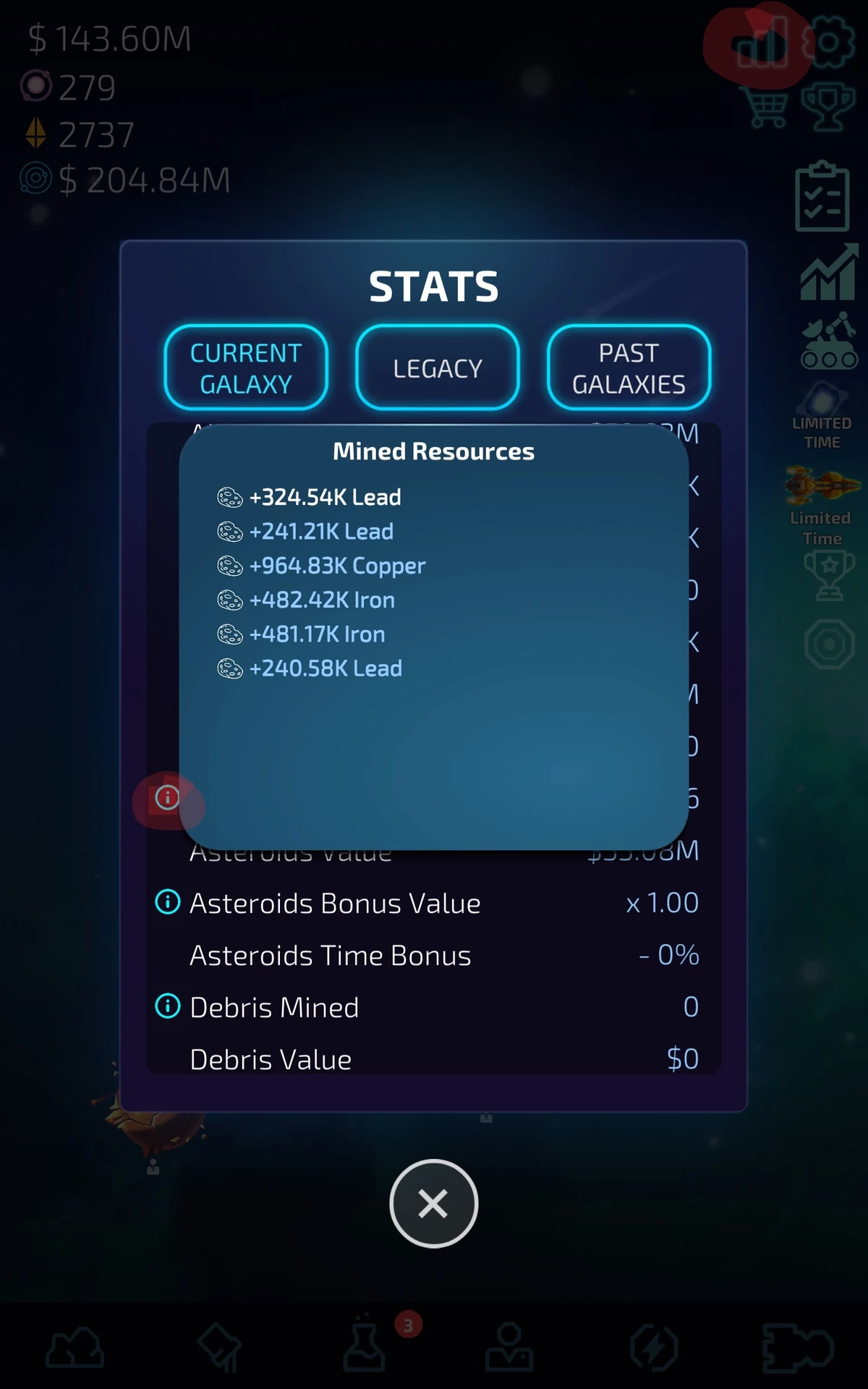 Interface Secrets | Idle planet miner Wiki | Fandom