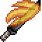 Flaming katana