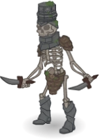 Monster skeletonKeyHexagon