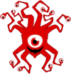 Monster title transparent