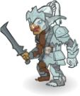 Monster Humanoid FrostyGoblinWarleader