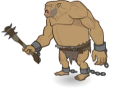 Monster Giant ChainedOgre
