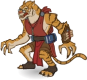 Monster Humanoid WeretigerLibrarian