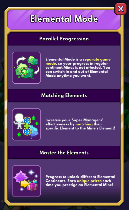 Idle Miner Tycoon on X: ⚡ An elemental shift is happening on