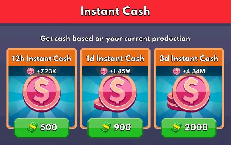 Instant Cash IdleMinerTycoon Wiki Fandom
