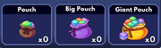 Pouches in Inventory