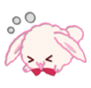 Rabbit Chat Sticker - Kinako9.png
