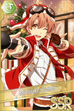 Mitsuki Izumi (Christmas) | The English IDOLiSH7 Wiki | Fandom