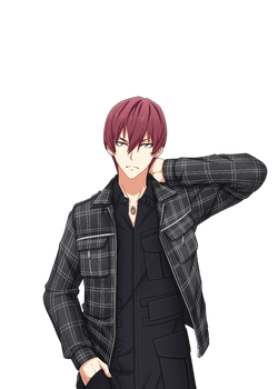 トップス minomaru Inumaru Touma - Illustration Panel - IDOLiSH7 ([単品] 狗丸