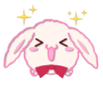 Rabbit Chat Sticker - Kinako8.png