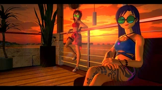 Chihaya And Haruka (Sunrise)