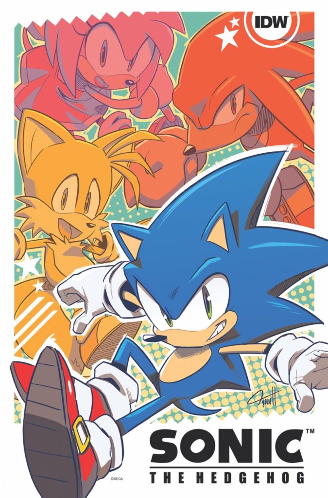 Editora IDW revela capa de nova série em quadrinhos de Sonic!