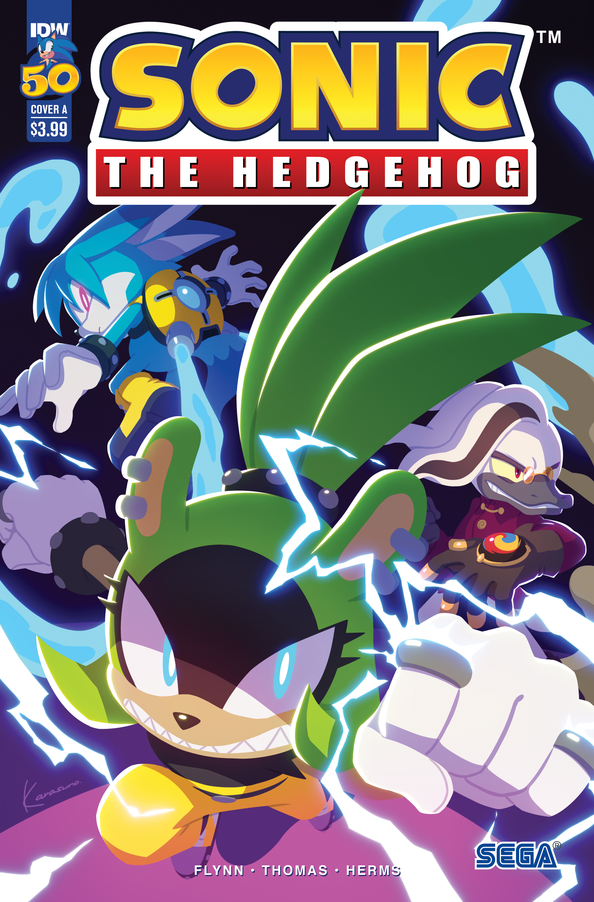 Editora IDW revela capa de nova série em quadrinhos de Sonic!